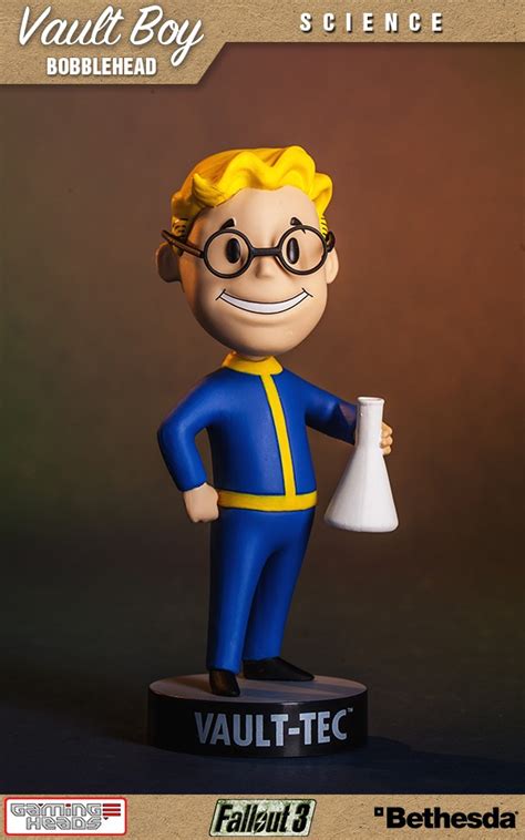 Fallout® 3: Vault Boy 101 Bobbleheads - Series Three: Science | Gaming Heads