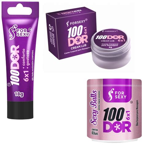 Kit Gel Lubrificante Anal Pomada Bolinhas Sem Dor 100DOR Shopee