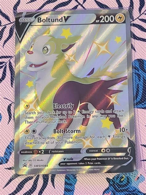 Mavin POKEMON TCG CARD Boltund V Full Art SWSH085 Sword Shield Promo