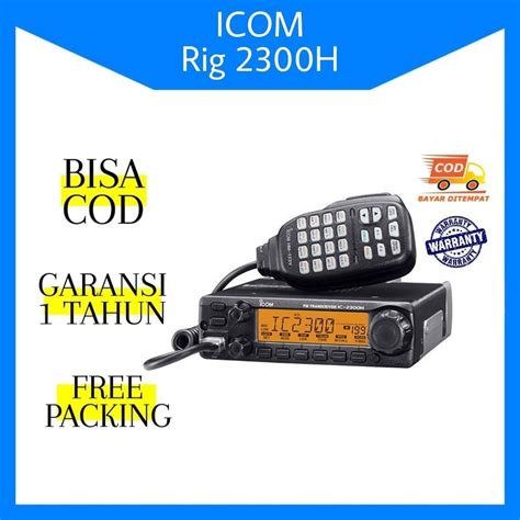 Jual Rig Icom H Vhf Singleband Watt Garansi Tahun Walkie Talkie