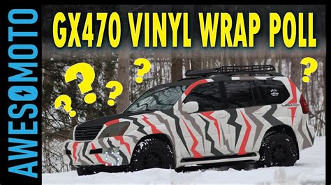 Vlog 33 Lexus Gx470 Vinyl Wrap Poll Trd Style Grille Pre Order