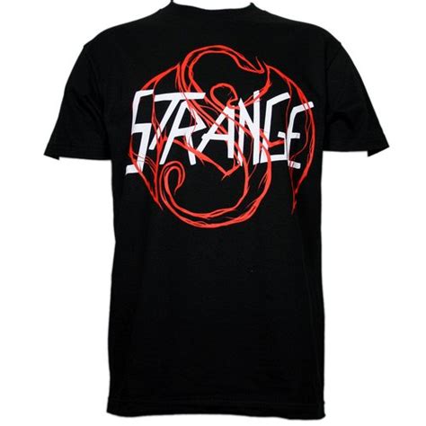 Strange Music Black Vines T Shirt