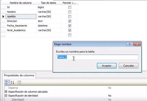 Crear Base De Datos Y Tablas En Sql Server Themelower