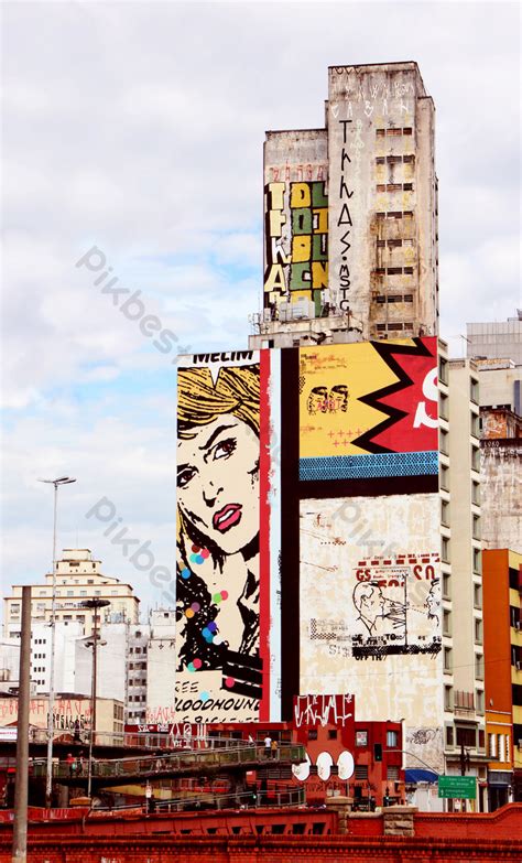 Graffiti Art At Building Photo | JPG Free Download - Pikbest