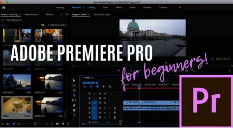 How To Edit With Adobe Premiere Pro Beginners Youtube