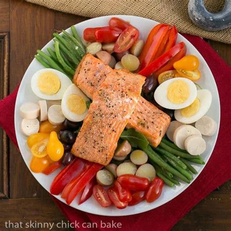 Salmon Salad Niçoise Heart Healthy Recipe