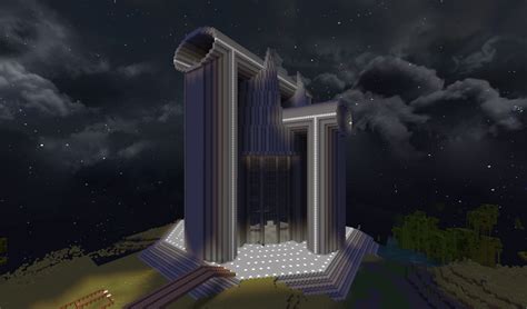 Небоскрёб на сервере PGW Vanilla – постройки и локации c разных ...