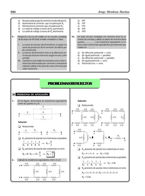 Problemas De Circuitos Electricos Pdf