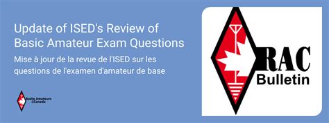 Update Of ISEDs Review Of Basic Amateur Exam Questions Update Of ISED