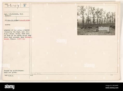 Member of the 130th infantry hi-res stock photography and images - Alamy