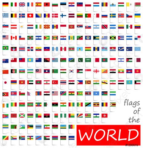 All Official National Flags Of The World Formal Design Images