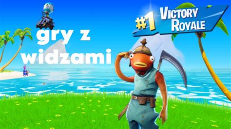 LIVE Z FORTNITE GRY Z WIDZAMISOLODUOTRIOTRYB KREATYWNY YouTube