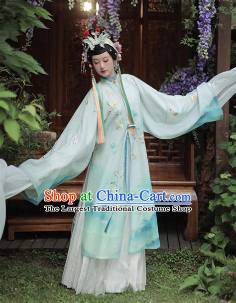 Ancient Chinese Water Sleeve Hanfu Clothes For Women