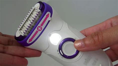 Braun Silk Epil 9 Wet Dry Epilator Demo YouTube