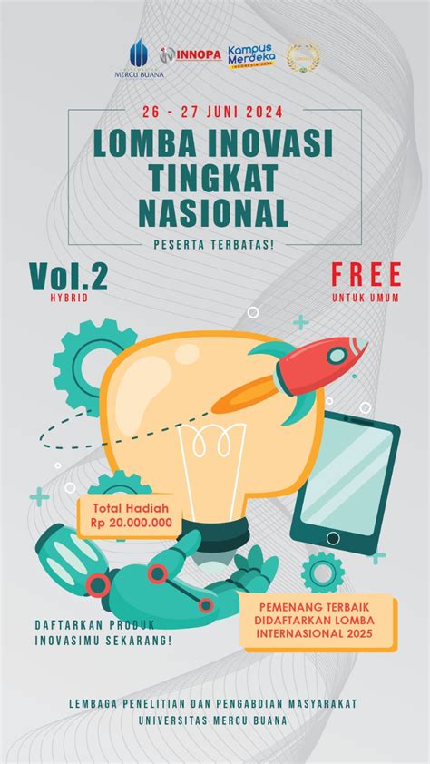 LOMBA INOVASI TINGKAT NASIONAL VOL 2 Fakultas Teknik Universitas