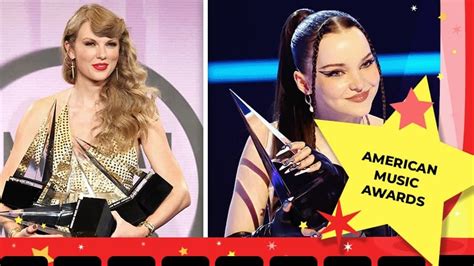 Top Moments At The 2022 Amas Taylor Swift Big Winner And Dove Cameron