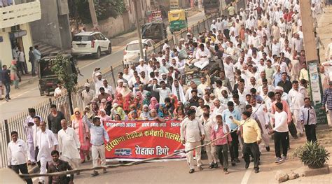 Haryana Roadways Employees Stir 28 Khaps Join Protest 2 Day Govt