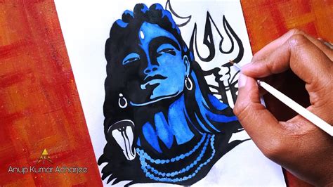 How To Draw Lord Shiva Drawing Step By Step For Beginners Bholenath Drawing Youtube Theme Loader