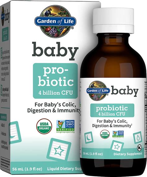 Amazon.com: Garden of Life Baby Probiotic Drops for Immune & Digestive ...