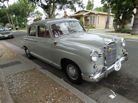 1959 Mercedes Benz 190 Diesel German Model Salon 4 Door Sedan Excellent