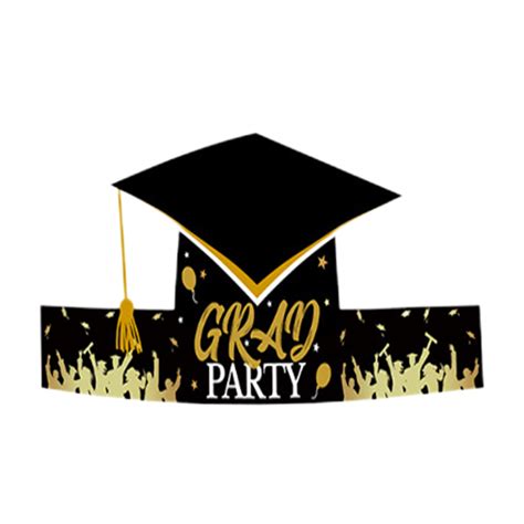 Wnexope 2024 Graduation Party Decorations Set 6 Black Paper