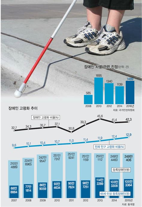 연중기획 이것만은 확 바꾸자 65세 이상 장애인 8년동안 2배 급증 세계일보