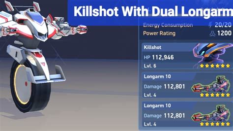 A Deadly Combo Killshot With Longarm 10 Mech Arena YouTube