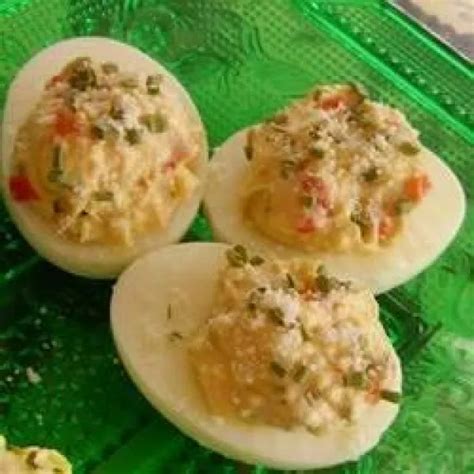 Receta Huevos Rellenos Con Chispa 】2023