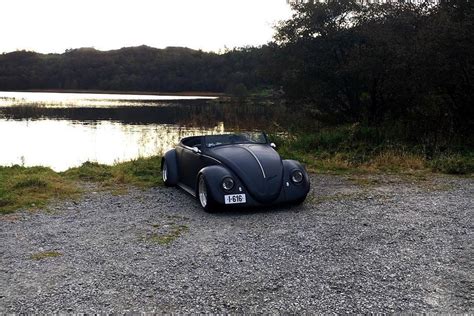 This Volkswagen Beetle Wrapped In Matte Black Is Worthy Of Being Batman