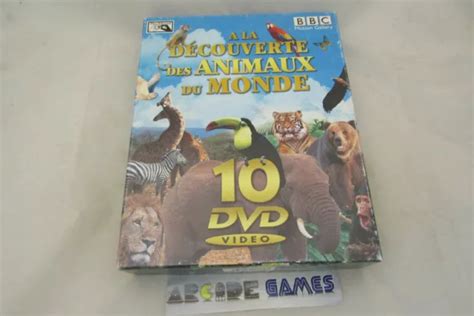 LOT COFFRET 10 DVD A LA DECOUVERTE DES ANIMAUX DU MONDE Vendeur Pro