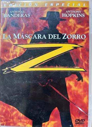 Pelicula La Mascara Del Zorro Original Dvd Antonio Banderas MercadoLibre