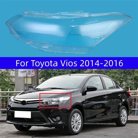 For Toyota Vios 2014 2015 2016 Head Light Lamp Cover Lampshade Lamp