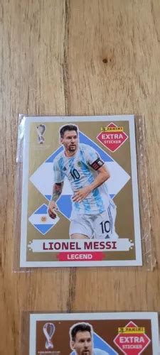 Figurita Extra Sticker Mundial Qatar 2022 Messi Las Cuatro En Venta En