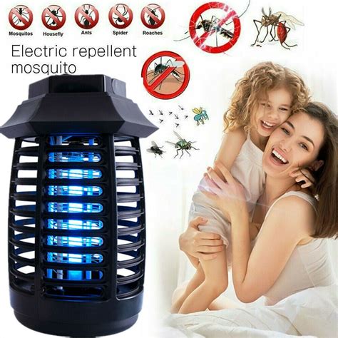 Weed Pest Control Home Garden Electric Uv Insect Killer Mosquito