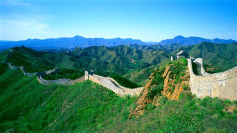 Обои великая Китайская стена, Huanghuacheng, Мутяньюй, горный рельеф ...