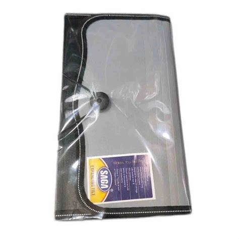 Gray And Black Pvc Checkbook Holder Size 107x255x14cm At Rs 75