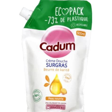 Ecopack Crème de Douche Surgras Karité 500ml CADUM Ravate