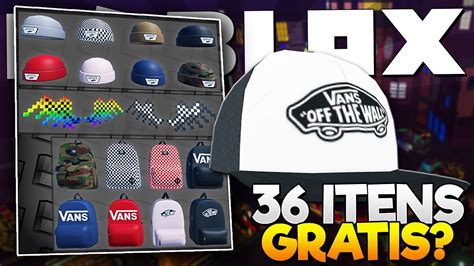 EVENTO DA VANS MAIS DE 30 ITENS GRÁTIS no ROBLOX Como Pegar