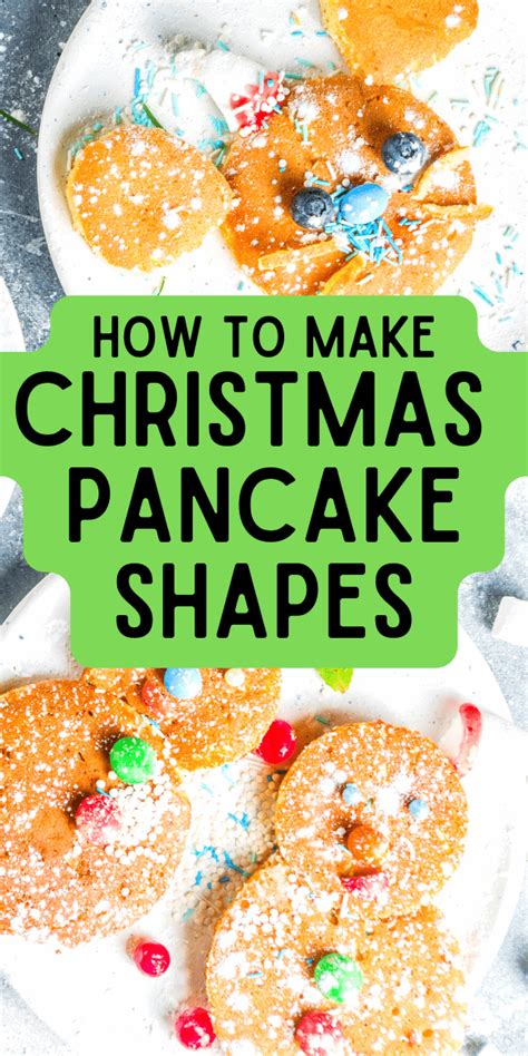 11 Creative Christmas Morning Breakfast Pancakes Kids Will Love!