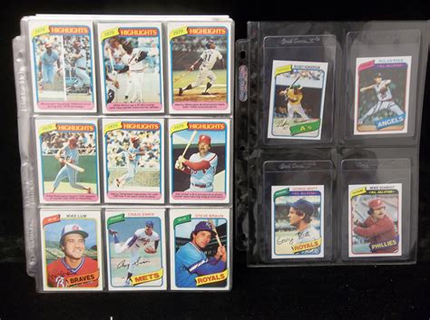 Lot Detail Topps Baseball Complete Set Of