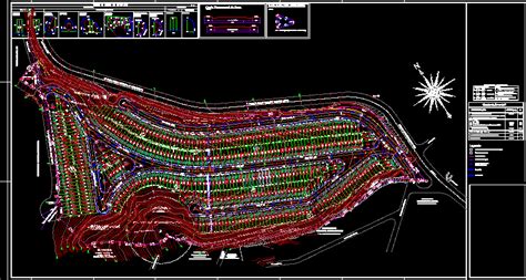 Loteamento En AutoCAD Librería CAD