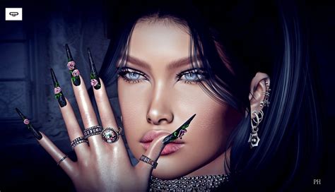 Pure Poison Pure Poison Rosalia Nails And Rings Available Flickr