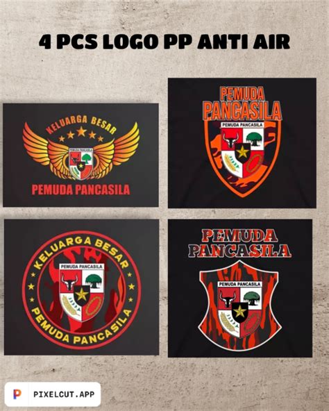 Cod Stiker Pemuda Pancasila Buat Motor Stiker Logo Pp Anti Air