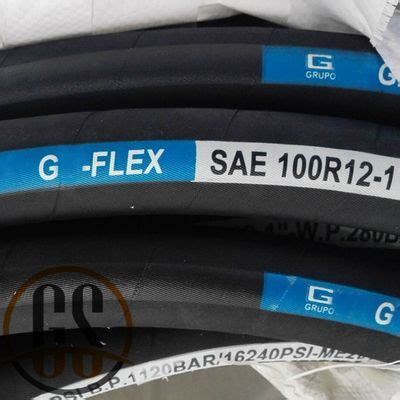 Sae J R Four Layers Steel Wire Spiral Hydraulic Hose