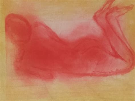 Lithographie De Claude Garache Nude Figure Sur Amorosart
