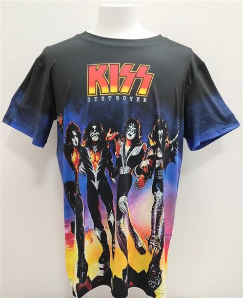 送料無料 【xlサイズ】キッス Tシャツ デストロイヤー Kiss デーン・シモンズ ロックバンド ファンスマ｜paypayフリマ