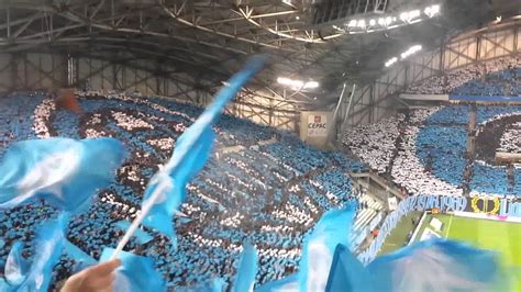 OM PSG Entrée des joueurs Tifo YouTube