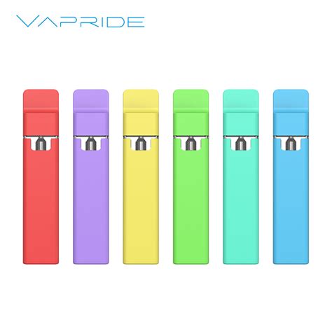 Vapride Ceramic Coil Ml Ml Disposable Vape Pen With Custom Packaging