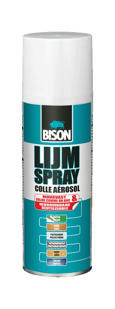 Bison Lijm Spray Ml Lijmen Kitten Vanderveenshop