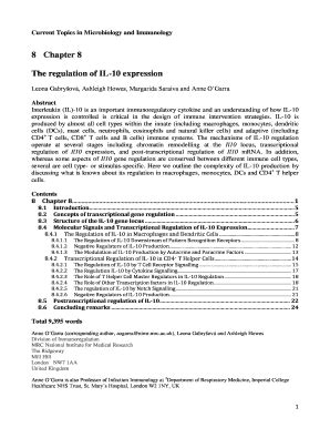 Fillable Online Citeseerx Ist Psu Molecular Mechanisms For The